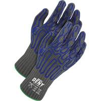 Deny&reg; Coated Cut-Resistant Food Contact Gloves, Size 8, 7 Gauge, Silicone Coated, HPPE Shell, ASTM ANSI Level A9/EN 388 Level F Helyx Safety & Industrial Supplies