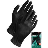 Gants jetables Deny, Petit, Nitrile, 6 mils, Sans poudre, Noir Helyx Safety & Industrial Supplies