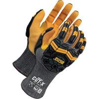 Cut-X&reg; Cut-Resistant Touchscreen Impact Gloves, 6, Foam Nitrile Palm, Elastic Cuff Helyx Safety & Industrial Supplies