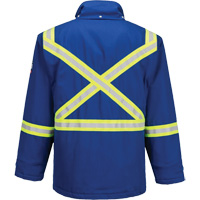 Parka dhiver isol&eacute;e 88/12 Bizflame, Bleu, Petit Helyx Safety & Industrial Supplies