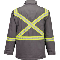Parka dhiver isol&eacute;e 88/12 Bizflame, Gris, Petit Helyx Safety & Industrial Supplies