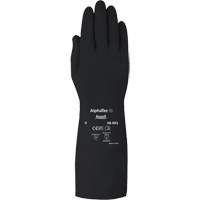 AlphaTec 38001PP Medium Duty Chemical-Resistant Gloves, Size 7, 14" L, Butyl Rubber, 14-mil Helyx Safety & Industrial Supplies