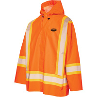 Imperm&eacute;able R804 Hurricane, Petit, Orange haute visibilit&eacute; Helyx Safety & Industrial Supplies