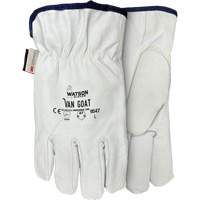 Gants de protection contre la coupe Van Goat 9547, T-petit, Paume en Cuir fleur de ch&egrave;vre, Para-aramide/Polyester/Acier/Thinsulate Helyx Safety & Industrial Supplies