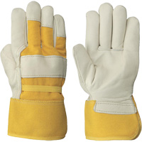 Women's Insulated Cow Grain Gloves, One Size, Grain Cowhide Palm, Fleece Inner Lining Helyx Safety & Industrial Supplies