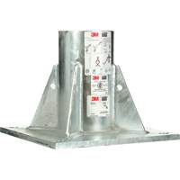 DBI-SALA&reg; Confined Space Floor Mount Base, Galvanized Helyx Safety & Industrial Supplies