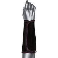 Kut Gard&reg; 2-Ply Cane Mesh Sleeve, Nylon, 9", ASTM ANSI Level A4, Black Helyx Safety & Industrial Supplies