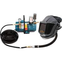 1-Worker MAXSHIELD&reg; Supplied Air Shield & Flip-Front Welding System Helyx Safety & Industrial Supplies