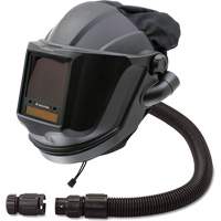 MAXSHIELD&reg; Supplied Air Respirator Shield & Flip-Front Welding with ADF Lens & Control Valve, Universal, Facepiece Helyx Safety & Industrial Supplies