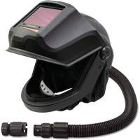 DEFENDER Supplied Air Respirator Shield & Flip-Front Welding Helmet with ADF & Cooler, Universal, Facepiece Helyx Safety & Industrial Supplies