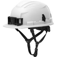 Casque de s&eacute;curit&eacute; &agrave; bordure avant BOLT, R&eacute;pond aux normes CSA type 2, Suspension Rochet, Non ventil&eacute; Helyx Safety & Industrial Supplies