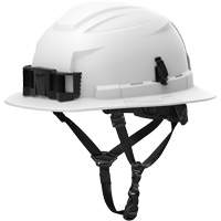 BOLT Full Brim Safety Helmet, Meets CSA Type 2, Ratchet Suspension, Non-Vented Helyx Safety & Industrial Supplies