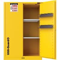 Armoire de s&eacute;curit&eacute; pour produits inflammables Utili-Guard+, 45 gal., 2 Porte(s), 43" La x 65" h x 22" p Helyx Safety & Industrial Supplies