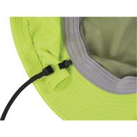 Chill-Its 8934 Ranger Hat with Neck Shade, Small/Medium, Hi-Vis Lime Helyx Safety & Industrial Supplies
