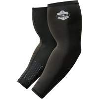 Chill-Its 6691 Cooling Arm Sleeves with Box Handling Grips, Medium, Black Helyx Safety & Industrial Supplies