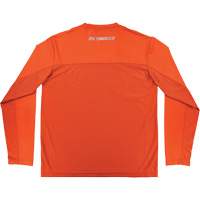 Chill-Its 6689 Cooling Long Sleeve Sun Shirt with UV Protection, Orange, Small Helyx Safety & Industrial Supplies