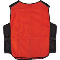 Chill-Its 6260 Lightweight Phase Change Cooling Vest with Rechargeable Packs, Small/Medium, Orange Helyx Safety & Industrial Supplies