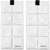 Chill-Its 6260 Lightweight Phase Change Cooling Vest with Rechargeable Packs, Small/Medium, Orange Helyx Safety & Industrial Supplies