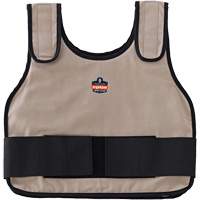 Chill-Its 6235 Standard Phase Change Cooling Vest, Small/Medium, Khaki Helyx Safety & Industrial Supplies