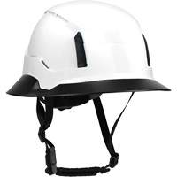 Wide Clip-On Full Brim for RZRBack Climbing Helmet, White Helyx Safety & Industrial Supplies