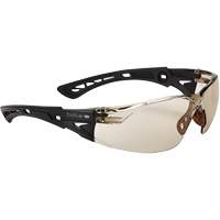 Rush+ BSSI Safety Glasses, Brown/Copper Lens, Anti-Fog/Anti-Scratch, ANSI Z87+ Helyx Safety & Industrial Supplies