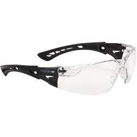 Lunettes de s&eacute;curit&eacute; Rush + Petit BSSI, Lentille Transparent, Antibu&eacute;e/Anti-&eacute;gratignures, ANSI Z87+ Helyx Safety & Industrial Supplies
