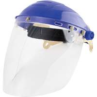 Visi&egrave;re avec d&eacute;flecteur frontal, Polypropyl&egrave;ne Helyx Safety & Industrial Supplies