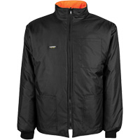 High-Visibility 7-in-1 Jacket, Polyester, High Visibility Orange, X-Small Helyx Safety & Industrial Supplies