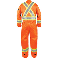 Combinaison ignifuge haute visibilit&eacute;, Taille Petit, Orange Helyx Safety & Industrial Supplies