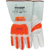 Scape Goat Cut-Resistant Gloves, X-Small, Goatskin Palm, Gauntlet/Driver Cuff Helyx Safety & Industrial Supplies