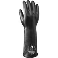 Gants r&eacute;sistant &agrave; l'acide & aux produits chimiques 981, Taille Grand/9, 14" lo, Caoutchouc butyle/Viton, 28 mils Helyx Safety & Industrial Supplies