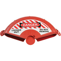 Collapsible Gate Valve Lockout Device, Wheel Type Helyx Safety & Industrial Supplies
