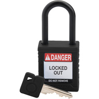 Cadenas de s&eacute;curit&eacute; Velocity, Cadenas de s&eacute;curit&eacute;, Cl&eacute;s diff&eacute;rentes, Nylon, Largeur de 1-1/2" Helyx Safety & Industrial Supplies