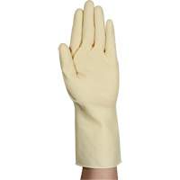 AlphaTec&reg; 87-137 Lightweight Natural Gloves, Size 7, 11.8" L, Rubber Latex, 16-mil Helyx Safety & Industrial Supplies
