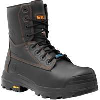 Metpro Flex Work Boots with Metguard, Leather, Size 4, Impermeable Helyx Safety & Industrial Supplies