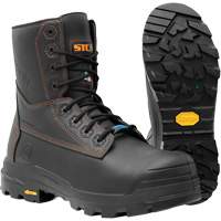 Metpro Flex Work Boots with Metguard, Leather, Size 4, Impermeable Helyx Safety & Industrial Supplies