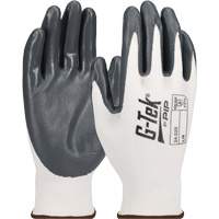 G-Tek&reg; Economy Seamless Knit Glove, Medium, Nitrile Coating, 13 Gauge, Nylon Shell Helyx Safety & Industrial Supplies