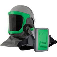 Z-Link Powered Air Respirator with Zytec FR Shoulder Cape, Facepiece Respirator/Welding Helmet Helyx Safety & Industrial Supplies