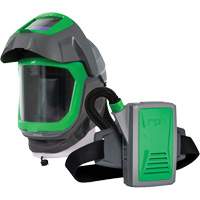 Z-Link Respirator Helmet with Face Seal, Visor & Belt Mount, Facepiece Respirator/Welding Helmet, Lithium-Ion Battery Helyx Safety & Industrial Supplies