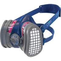 Respirateur Elipse &agrave; profil bas OV/P100 NIOSH avec filtres de rechange, &eacute;lastom&egrave;re/Thermoplastique, Petit/Moyen Helyx Safety & Industrial Supplies