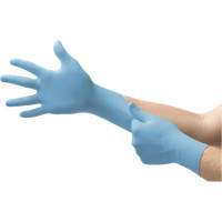 MICROFLEX 92-134 Versatility Disposable Gloves, 5.5/6/X-Small, Nitrile, 2.76-mil/3.94-mil, Powder-Free, Blue, Class 2 Helyx Safety & Industrial Supplies