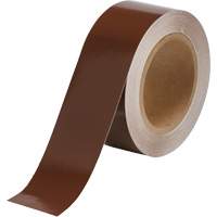 Pipe Marker Tape, 90', Brown Helyx Safety & Industrial Supplies
