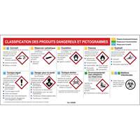 Petit tableau de classification des risques pour fiches signal&eacute;tiques - Français Helyx Safety & Industrial Supplies