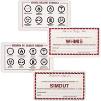 Cartes de portefeuille SIMDUT Helyx Safety & Industrial Supplies