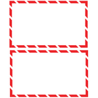 WHMIS Labels 200/Pkg, Paper, Roll, 4-3/4" L x 8-1/2" W Helyx Safety & Industrial Supplies