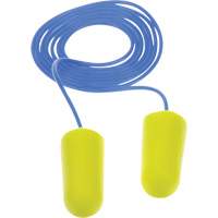 E-A-Rsoft Yellow Neon Earplugs, Bulk - Polybag, Corded Helyx Safety & Industrial Supplies