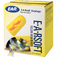 E-A-Rsoft Yellow Neon Blasts Earplugs, Bulk - Polybag Helyx Safety & Industrial Supplies