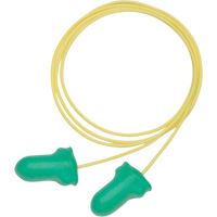 Howard Leight Maximum Lite Low-Pressure Foam Earplugs, Pair - Polybag, Corded Helyx Safety & Industrial Supplies