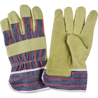 Abrasion-Resistant Comfort Fitters Glove, Large, Grain Pigskin Palm, Cotton Inner Lining Helyx Safety & Industrial Supplies