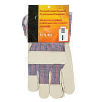 Abrasion-Resistant Comfort Fitters Glove, Large, Grain Pigskin Palm, Cotton Inner Lining Helyx Safety & Industrial Supplies